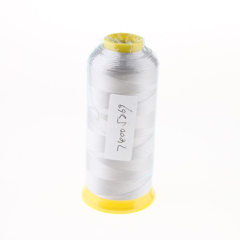 5000 Meter/Spool Polyester Embroidery Thread for Hand / Machine Sewing Grey