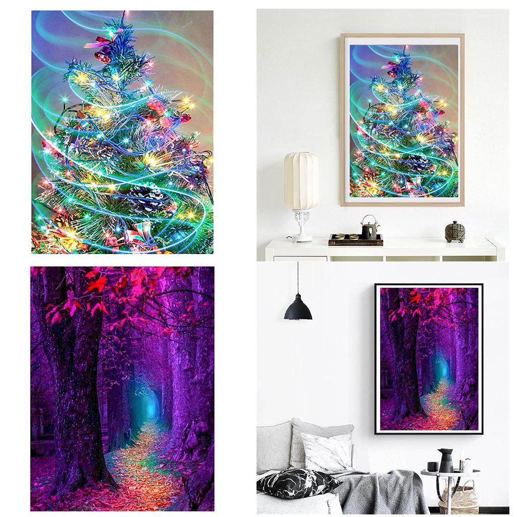 Full Drill 5D Diamond Painting Landscape Embroidery Cross Stitch Kit Decor