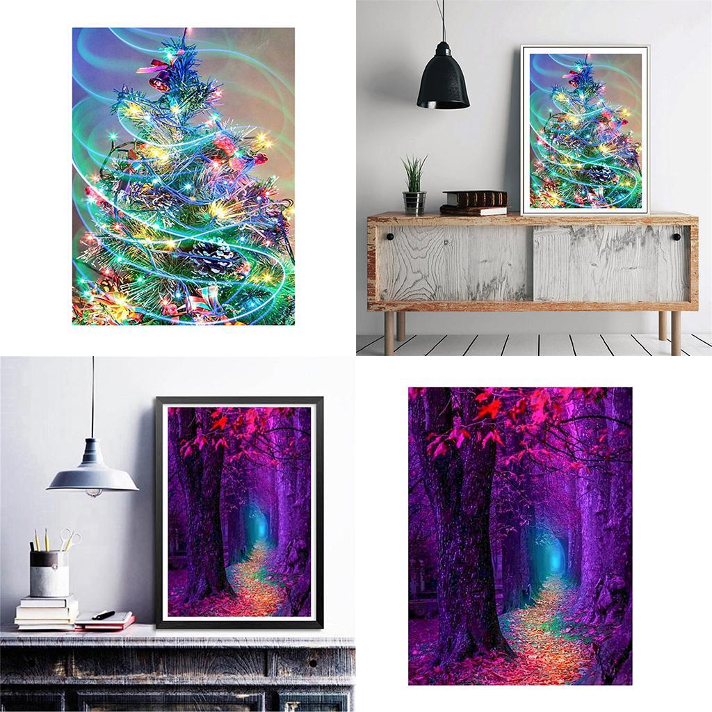 Full Drill 5D Diamond Painting Landscape Embroidery Cross Stitch Kit Decor
