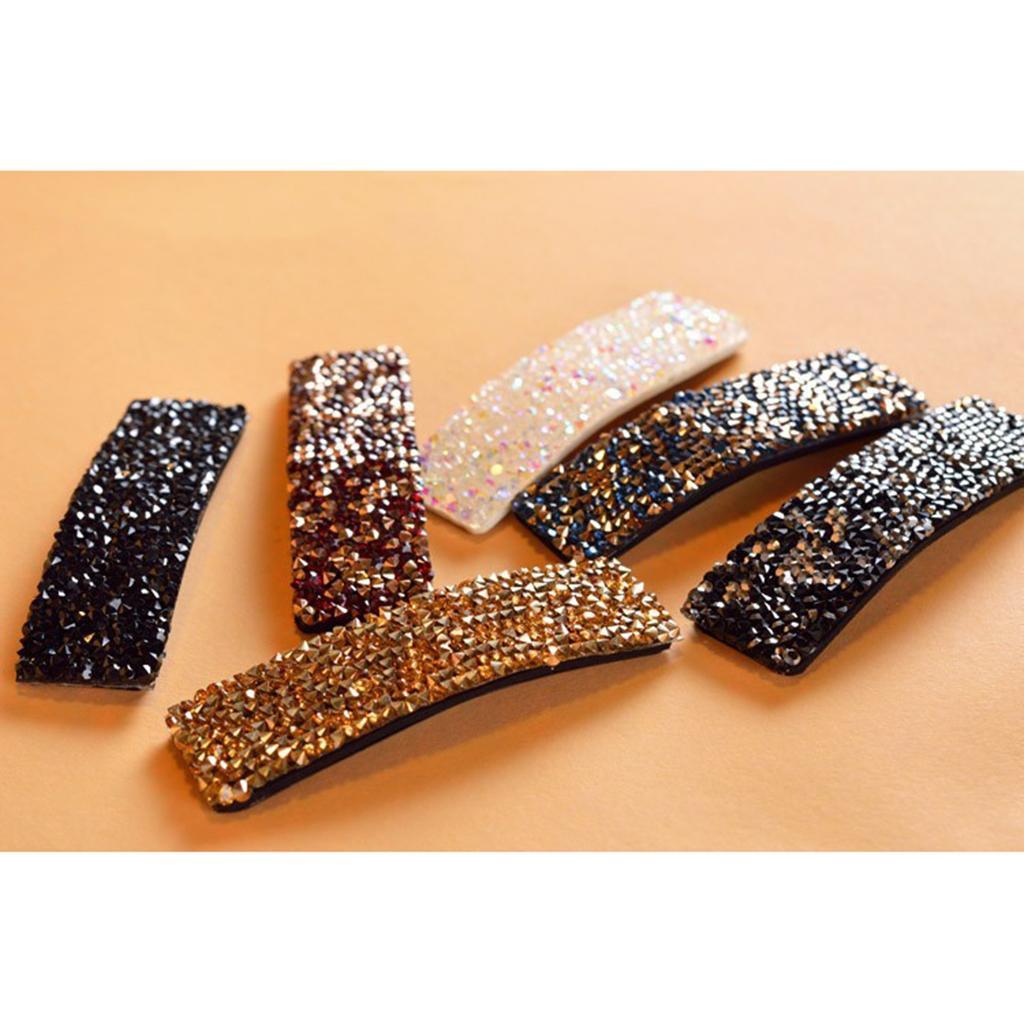 Crystal Rhinestone Trims Sheet Iron on Applique for Decoration Silver
