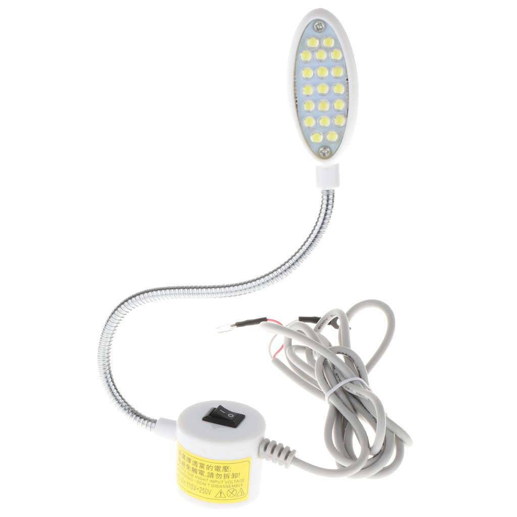 220V Sewing Lamp Led Adjustable Sewing Machine Parts Attachments 19 Leds