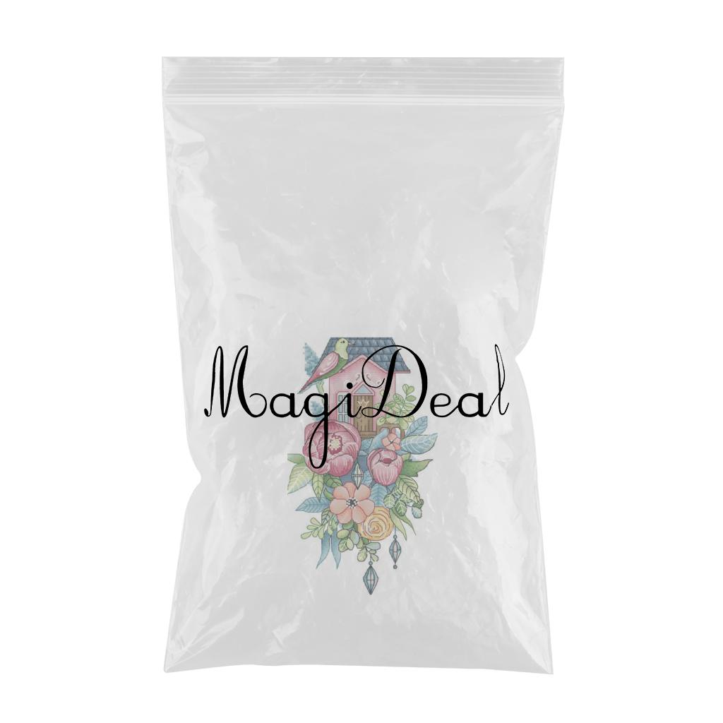 Chinese Pre-printed Flowers Bird Cross Stitch Kit Painting 20 x 33cm 14CT