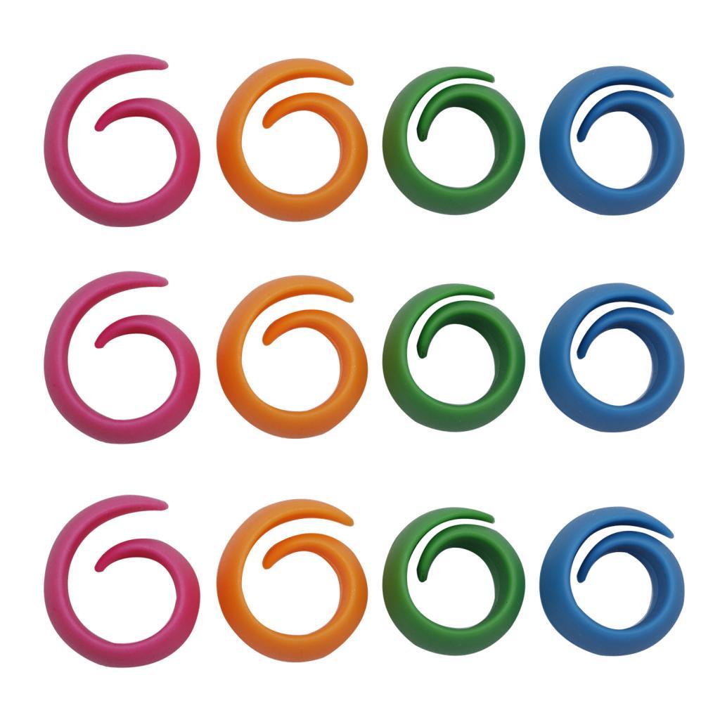 50pcs Mixed Silicone Thread Spool Huggers Sewing Machine Accessories