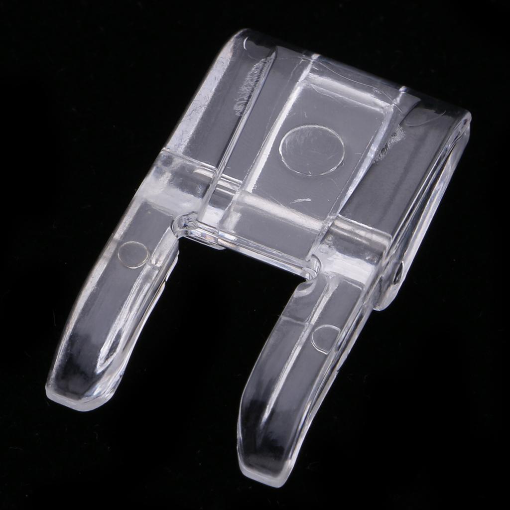 6x Sewing Machine Low Shank Open Toe Embroidery Presser Foot 8mm