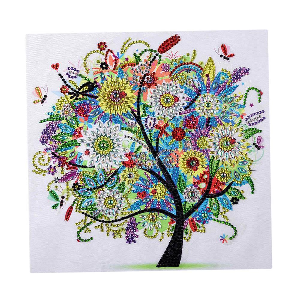 Special Shaped Diamond Painting - Four Seasons Tree - DIY Home Decor Summer