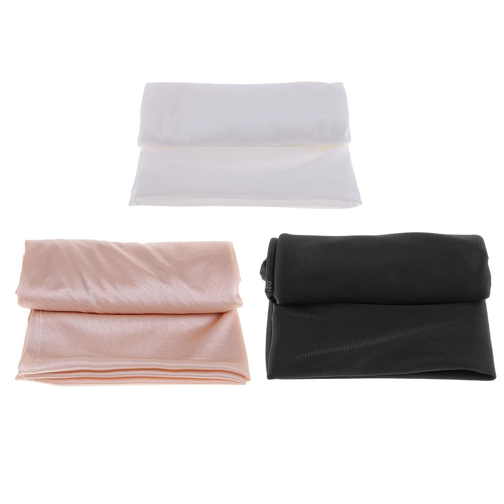 1 Meter 67 Wide Stretch Polyester Lining Fabric for Dress Skirt Apricot"