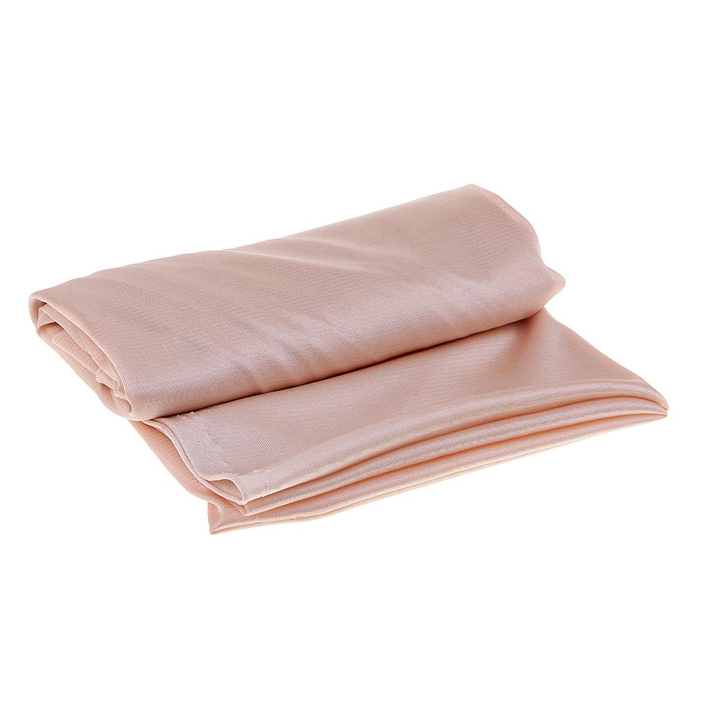 1 Meter 67 Wide Stretch Polyester Lining Fabric for Dress Skirt Apricot"