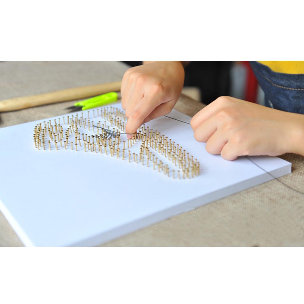 String Art Kits with Basic Tools for Childern DIY Gifts - Geometry Figure
