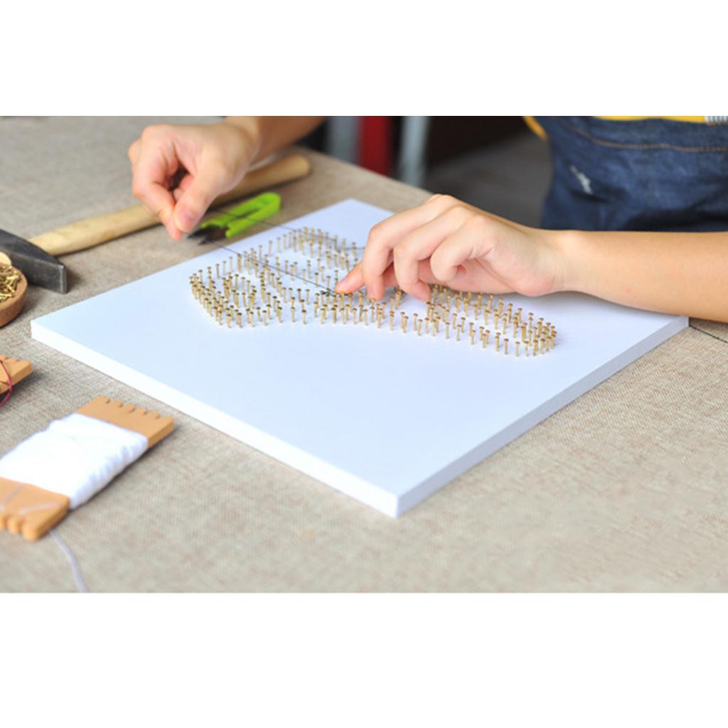 String Art Kits with Basic Tools for Childern DIY Gifts - Geometry Figure