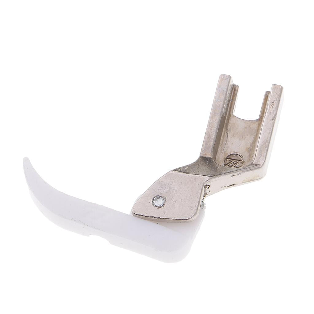 Sewing Narrow Zipper Foot With Plastic Bottom for Industrial Sewing Machines