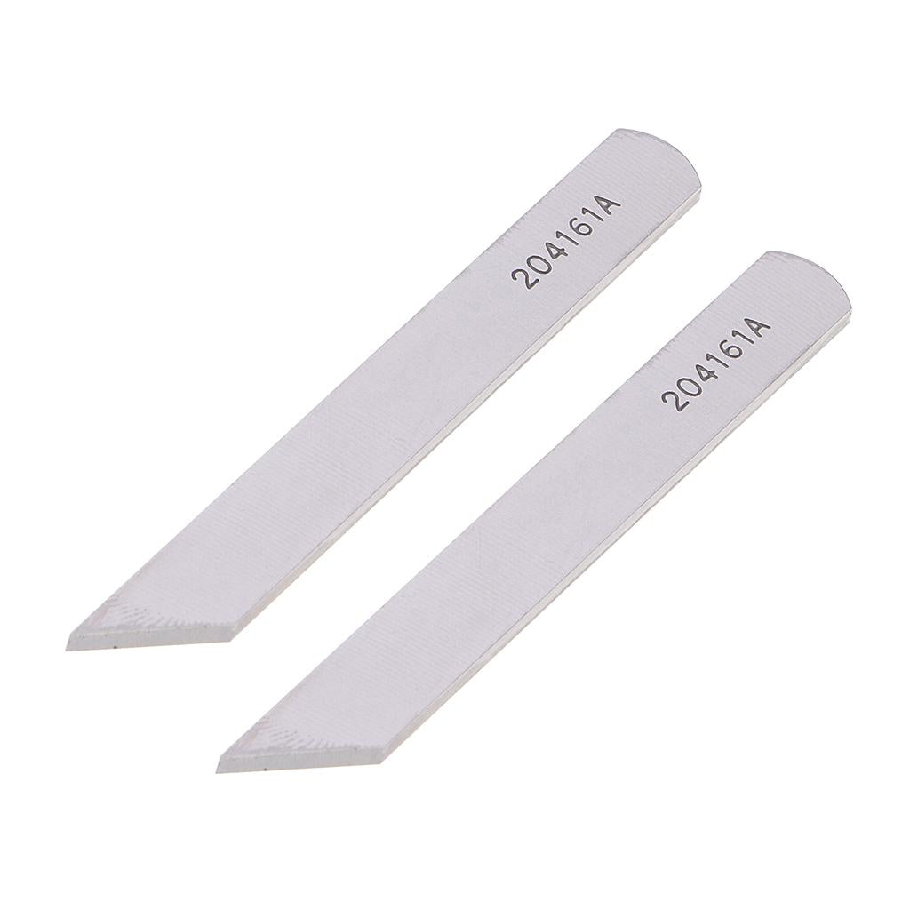 10Pcs Overlock Knife Industrial Sewing Machine Parts Lower 204161A STRONG