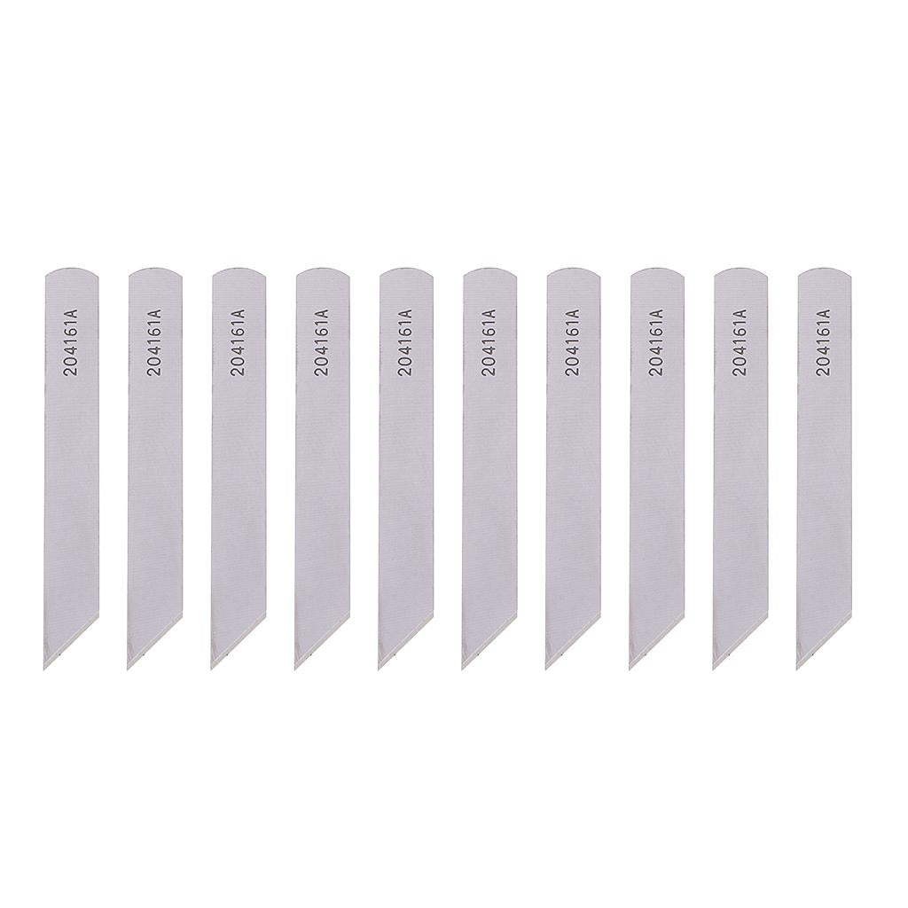 10Pcs Overlock Knife Industrial Sewing Machine Parts Lower 204161A STRONG