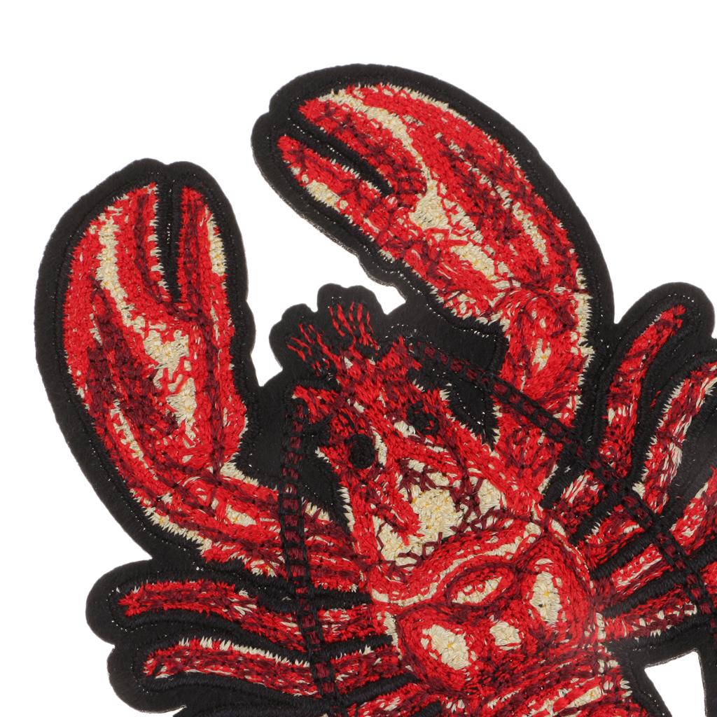 5Pcs Sea Animals Sewing Patches Clothes Hats Decorative Applique Embroidery