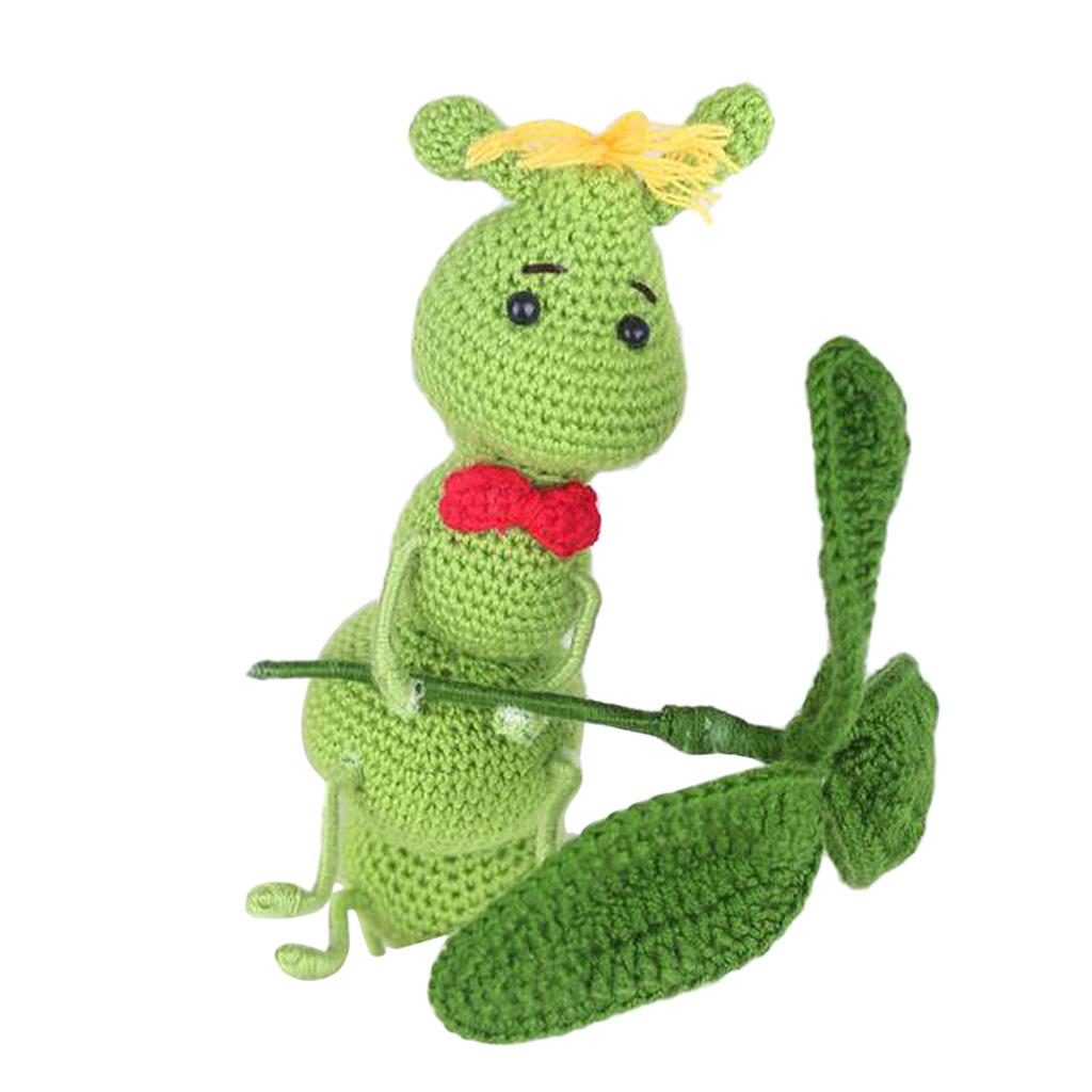 Caterpillar Doll Crochet Kit For Beginners Diy Knitting Animal Stuffed Toys