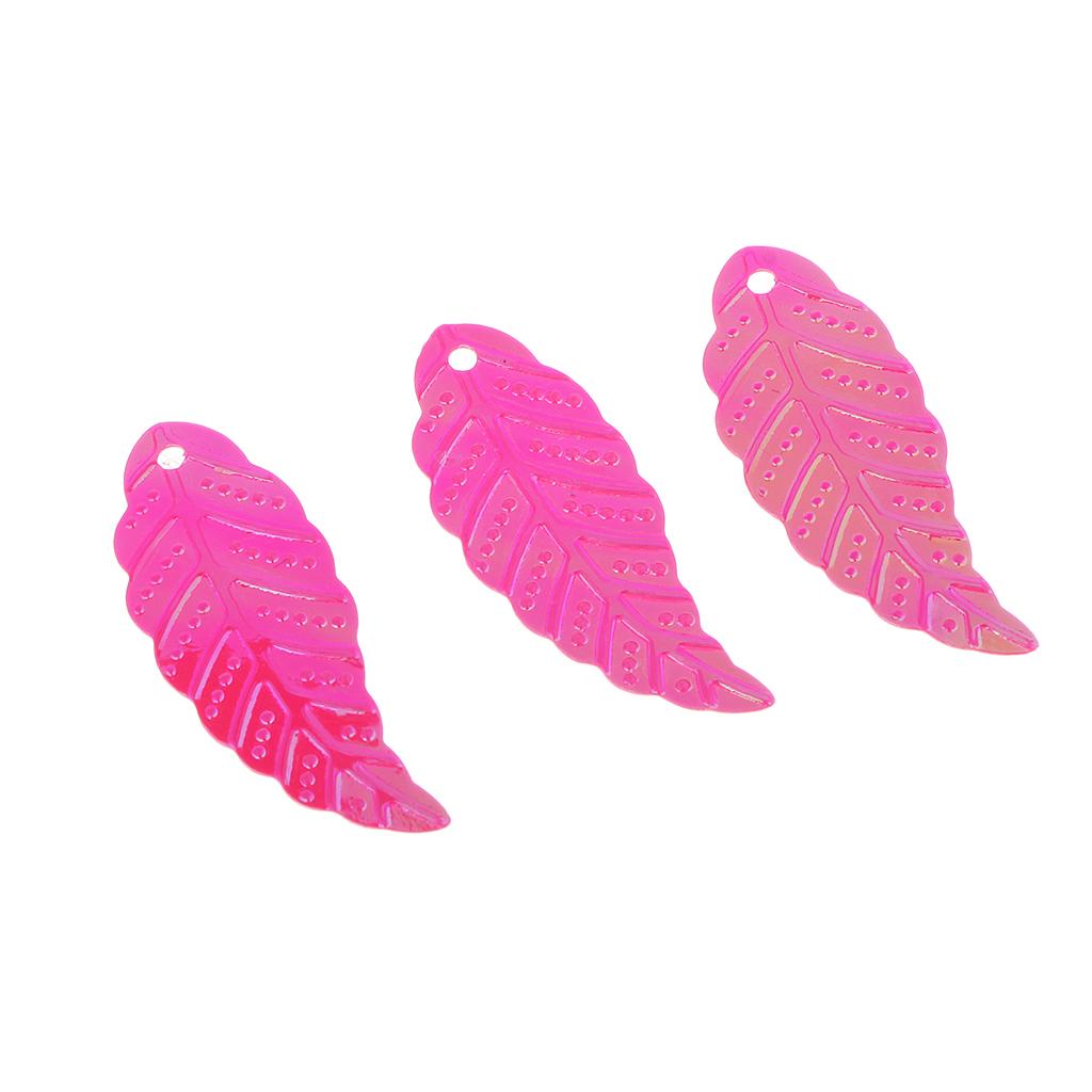 Bag of 1100pcs Leaf Loose Sequins for DIY Clothes Dress Sewing Accessories D