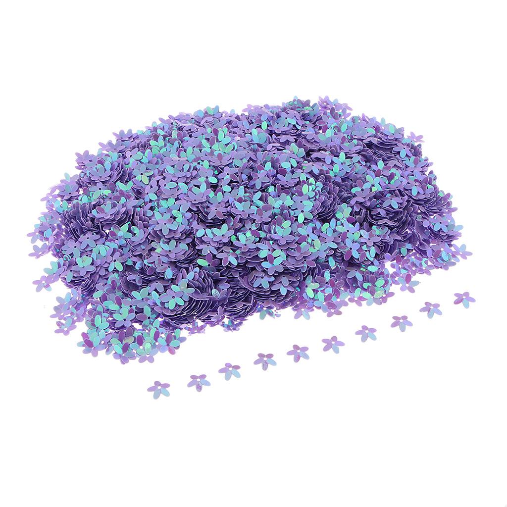 100g 3D Flower Loose Sequins for DIY Clothes Dress Sewing Accessories B03