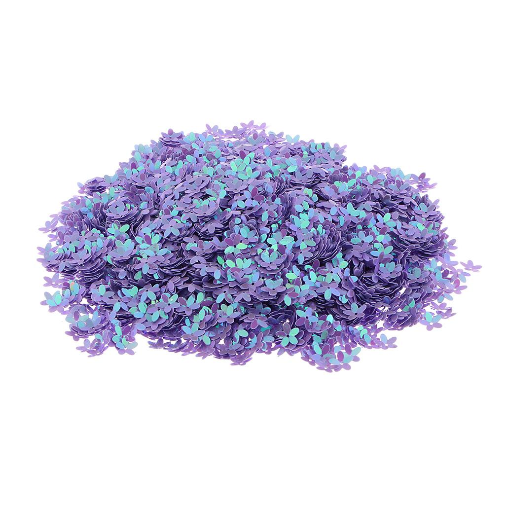 100g 3D Flower Loose Sequins for DIY Clothes Dress Sewing Accessories B03