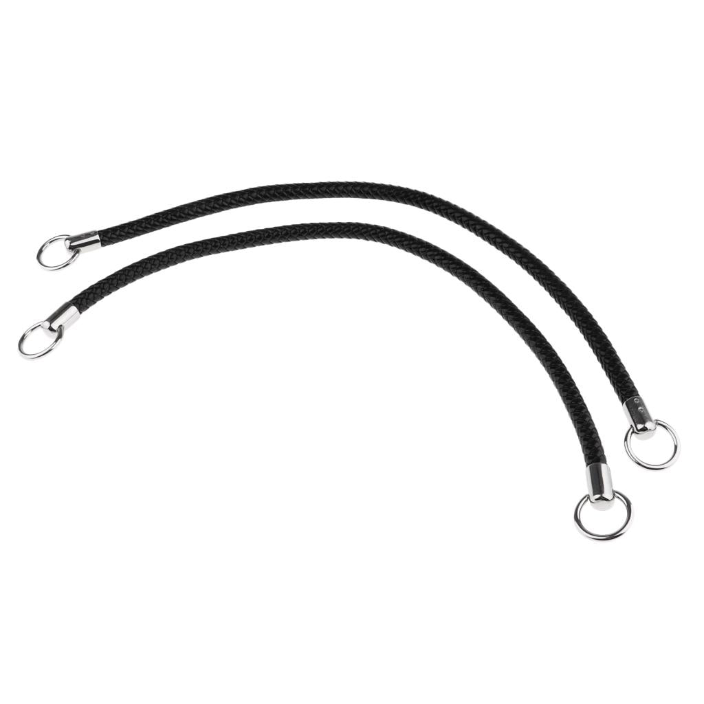 50m PU Leather Bag Accessories DIY Replacement Handbag Straps Handle Black