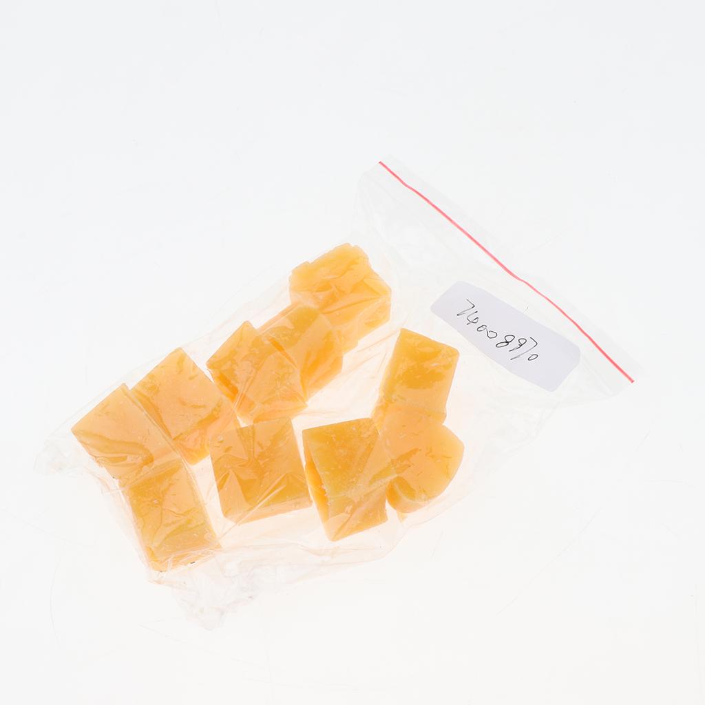 10pcs Pure Beeswax Block for Leather Working Thread Waxing Polishing Tool