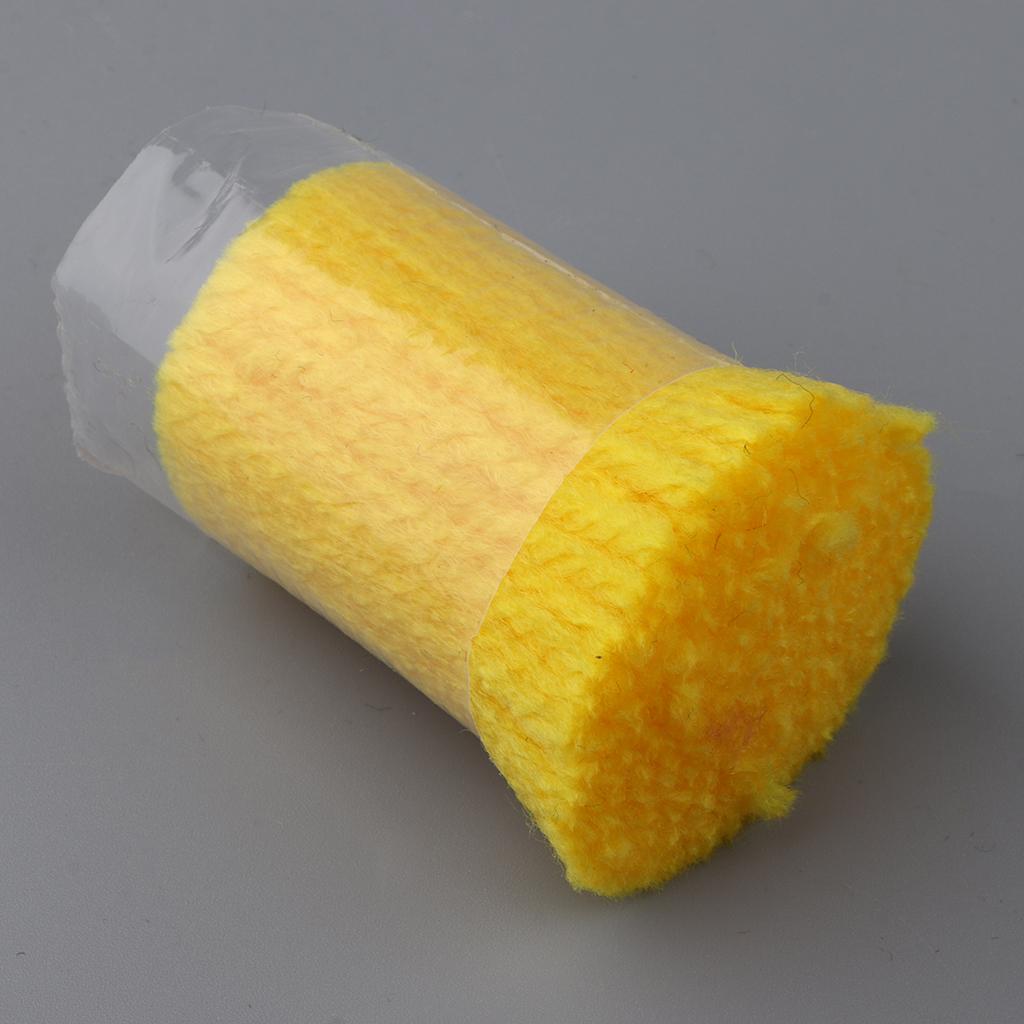 Yellow Rose Latch Hook Kit for DIY Pillow Cover Sofa Cushion Cover 40x40cm