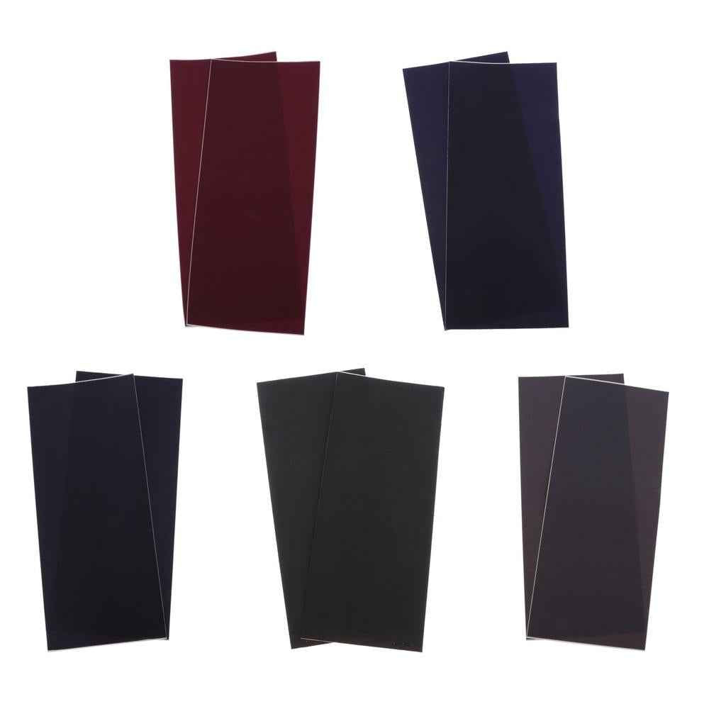 2pcs Waterproof Self-adhesive Repair Patch for Down Jackets Bag Black