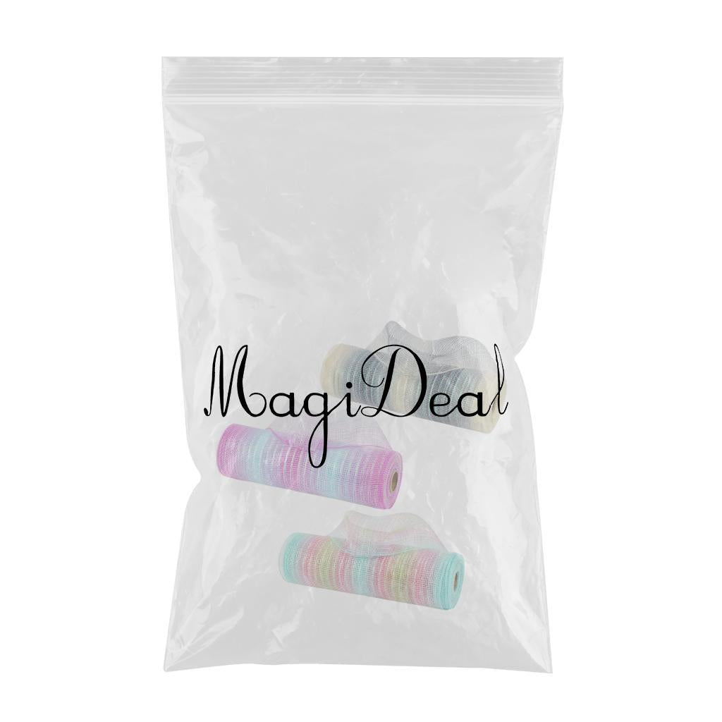 Deco Mesh Rolls 26cm x 10yard Roll 3 Colors Available for Wreaths Swags Bows B