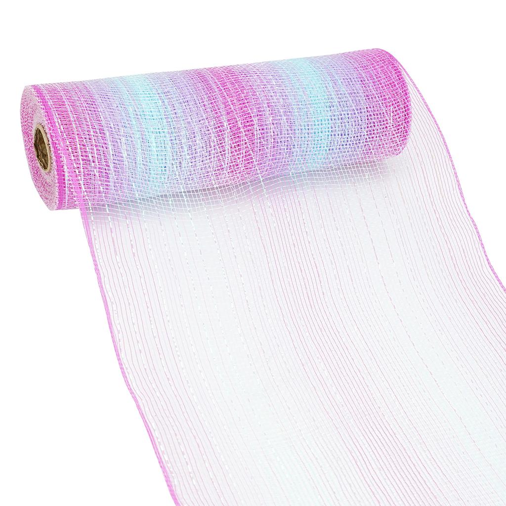 Deco Mesh Rolls 26cm x 10yard Roll 3 Colors Available for Wreaths Swags Bows B