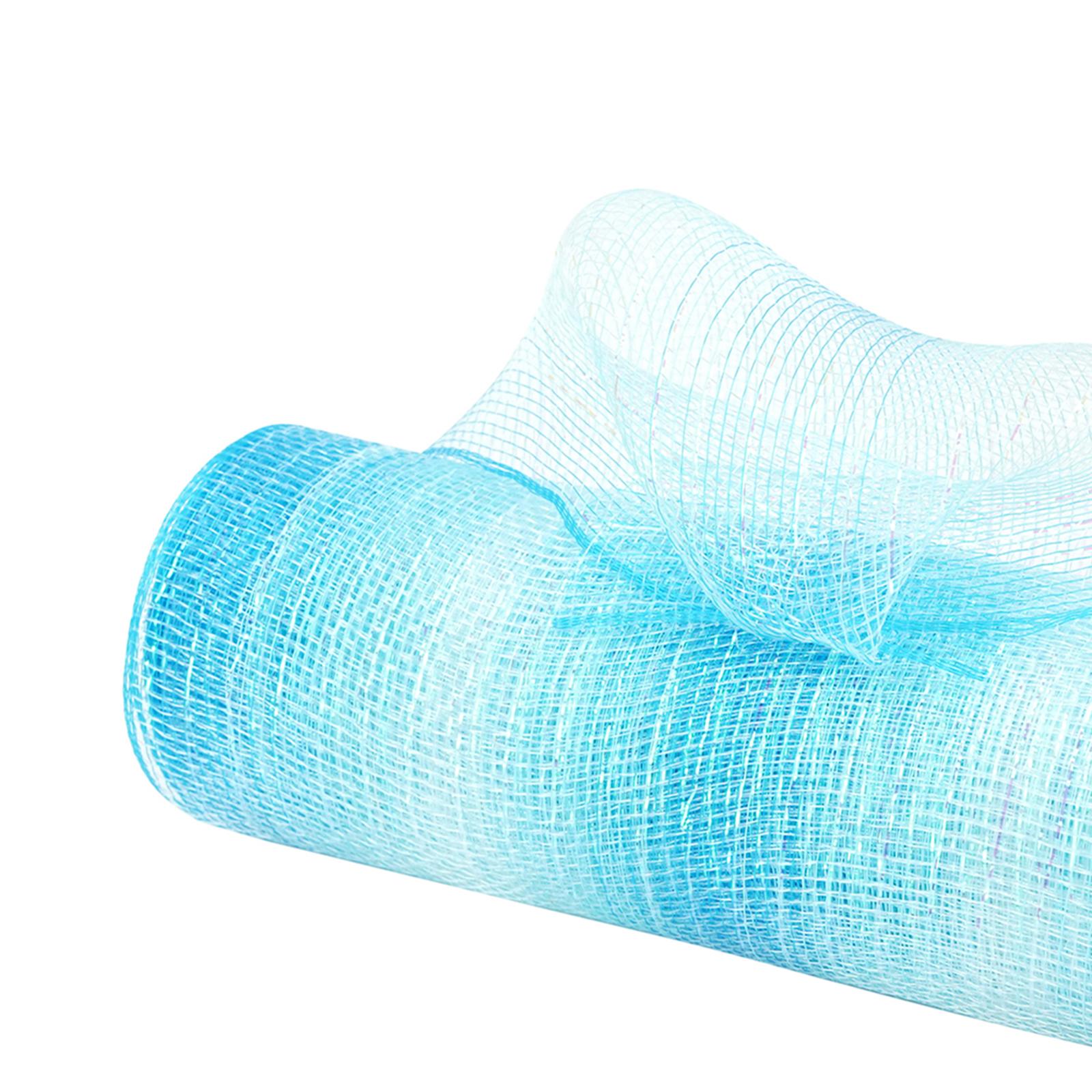 Deco Poly Mesh Ribbon Metallic Foil Mesh Ribbon for Bows Wedding Decoration