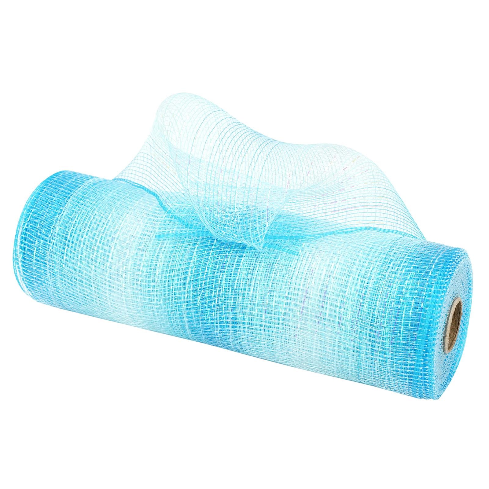 Deco Poly Mesh Ribbon Metallic Foil Mesh Ribbon for Bows Wedding Decoration