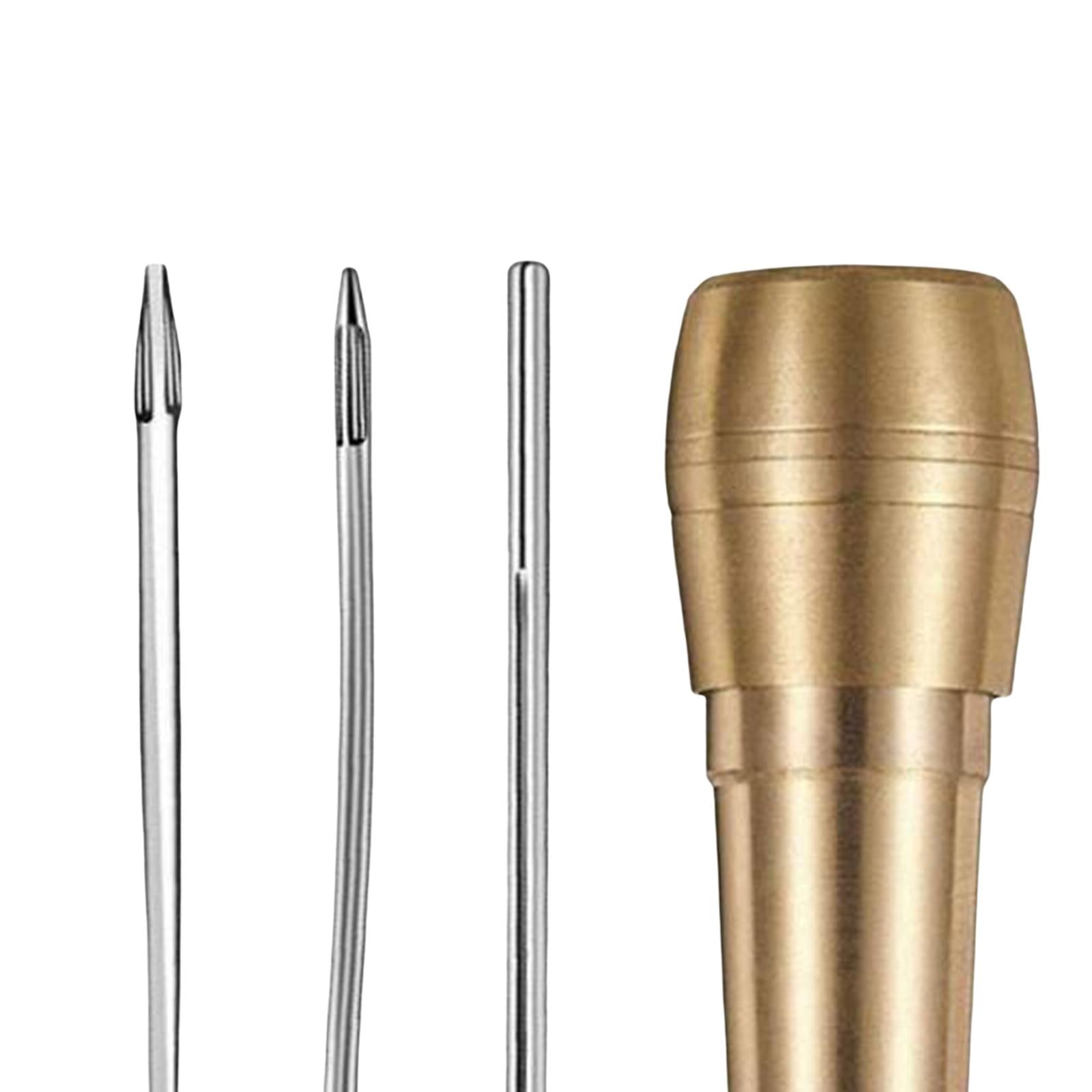 6xNeedle Kit Durable Repairing Tool Sewing Awl for DIY Sewing Heavy Fabric