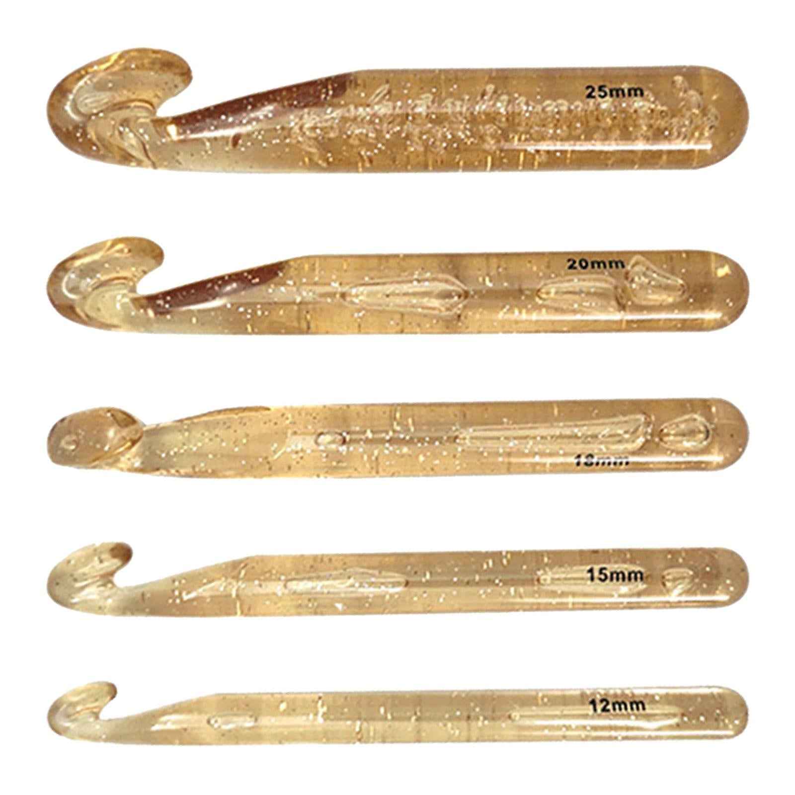 Crochet Hook Crochet Needle Accessories Family Women Weaving Knitting Needle 12mm