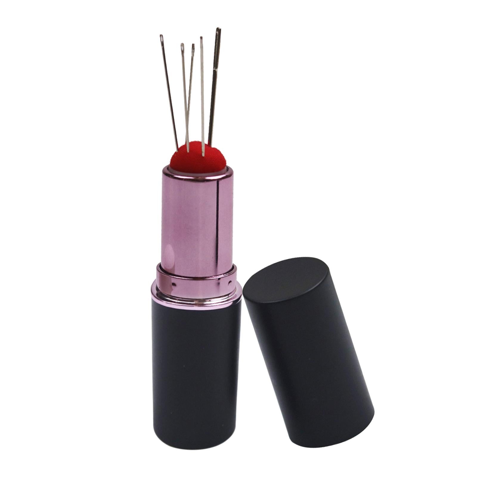 6xLipstick Pin Cushion Pincushion for Stitchwork DIY Projects Hand Needlework