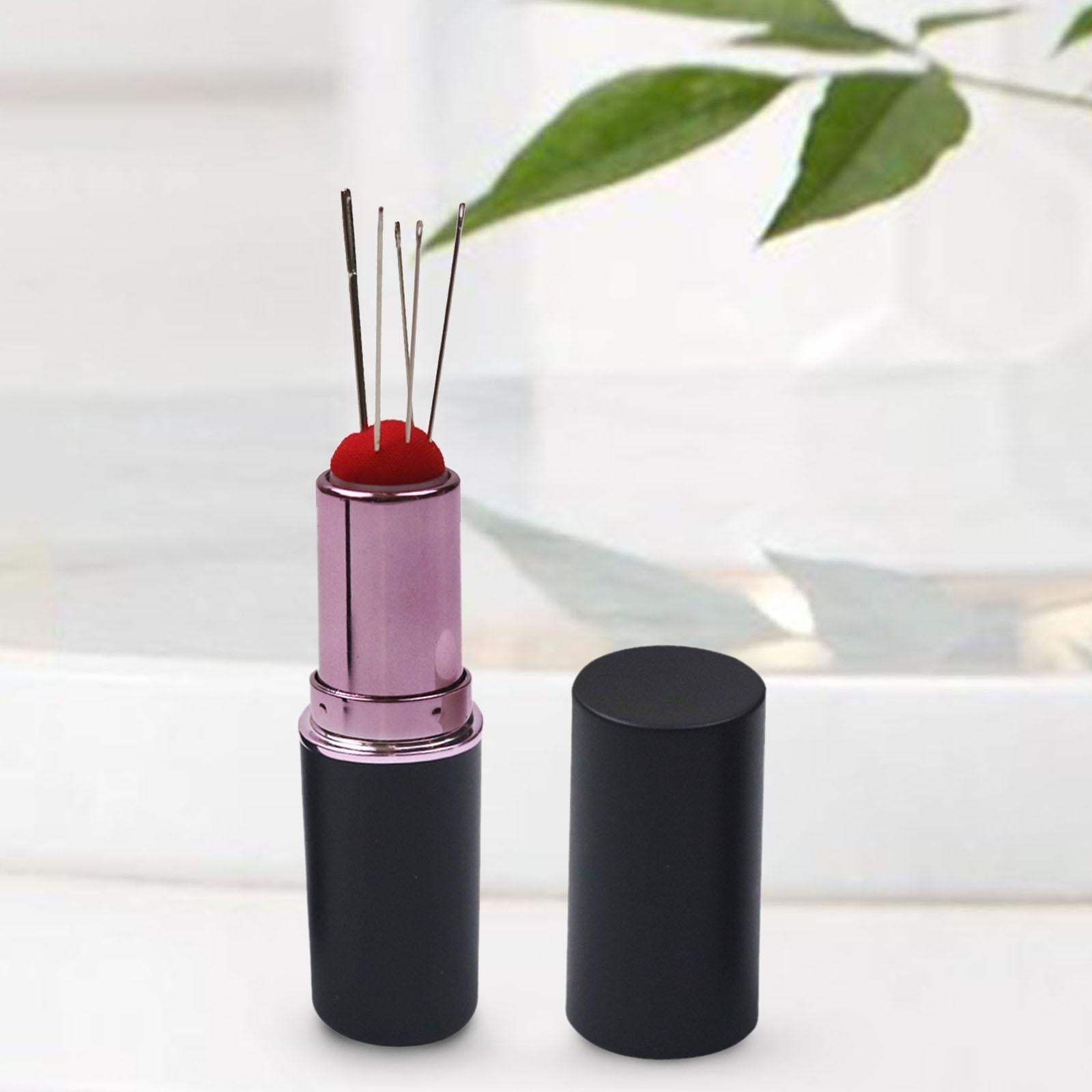 6xLipstick Pin Cushion Pincushion for Stitchwork DIY Projects Hand Needlework