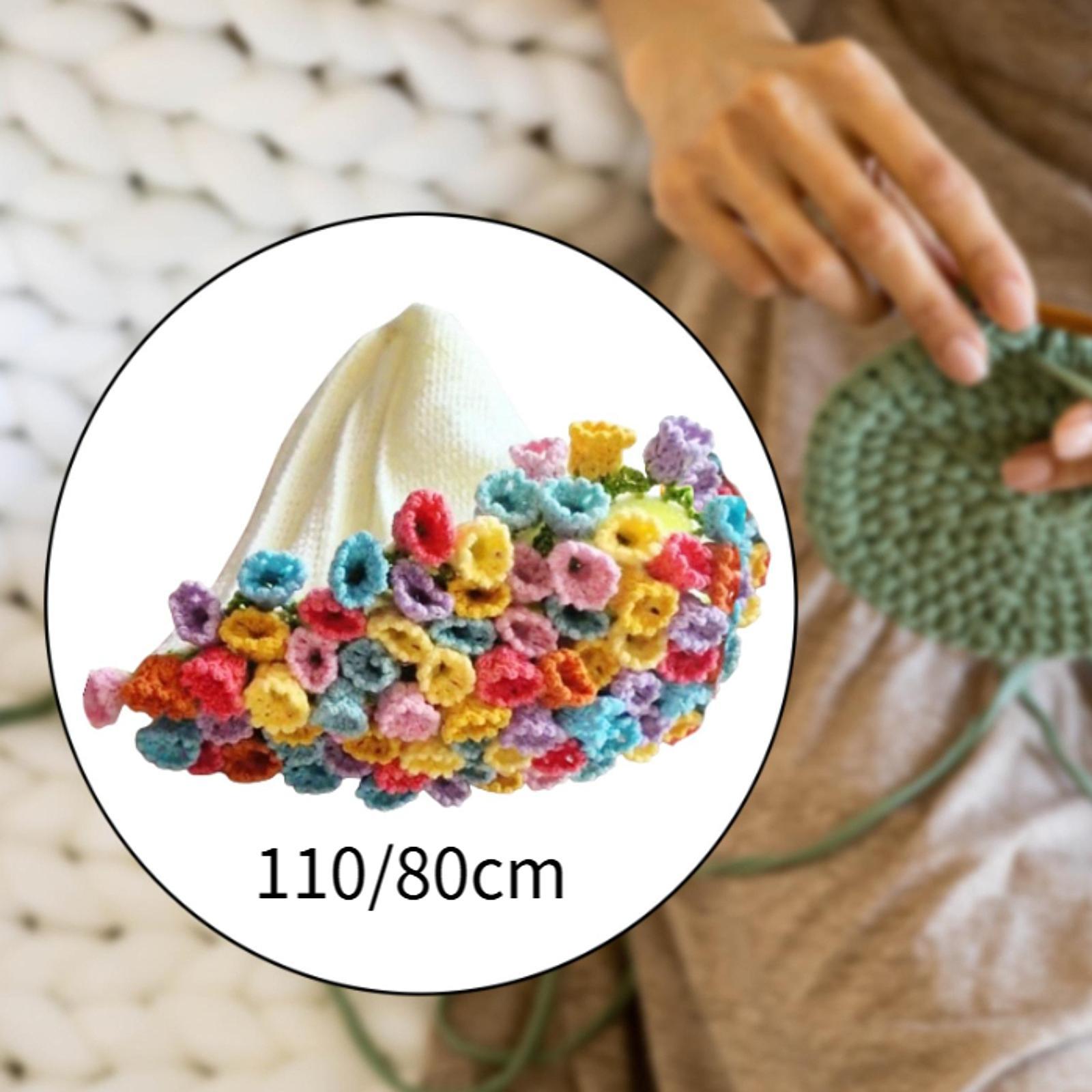 Bouquet Blanket Crochet Kit Elegant Crochet Starter Kit for Adults Beginners M