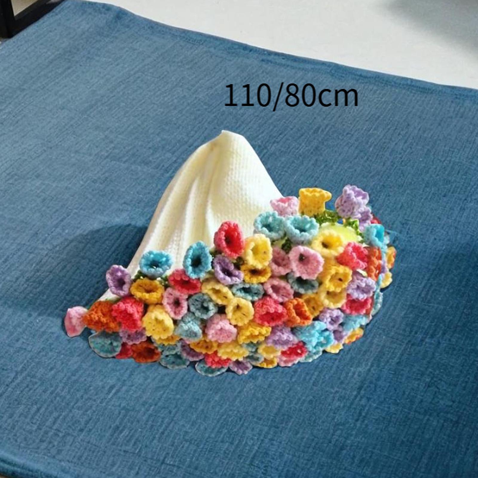 Bouquet Blanket Crochet Kit Elegant Crochet Starter Kit for Adults Beginners M