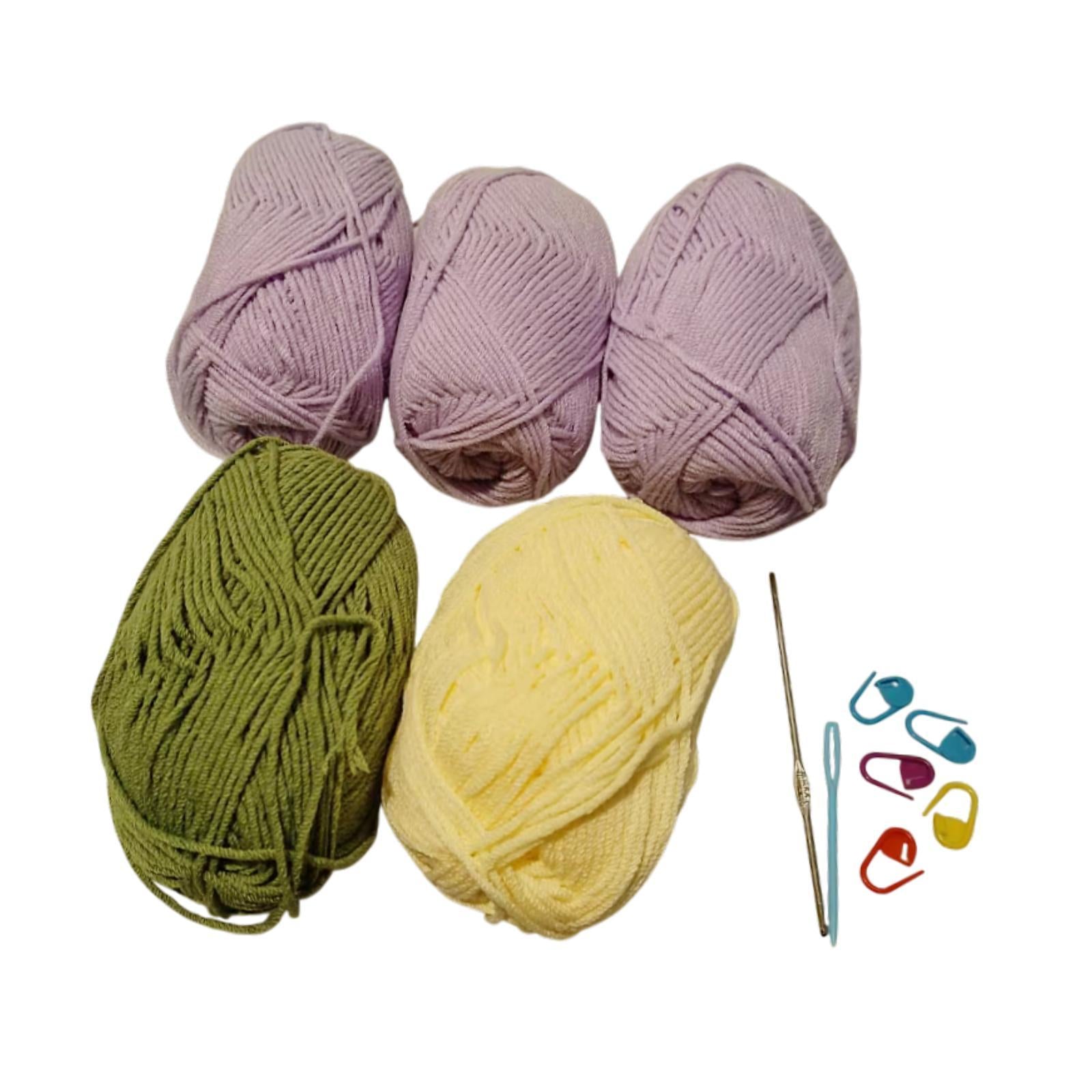 Bouquet Blanket Crochet Kit Crochet Starter Kit for Wedding Adults Beginners Yellow