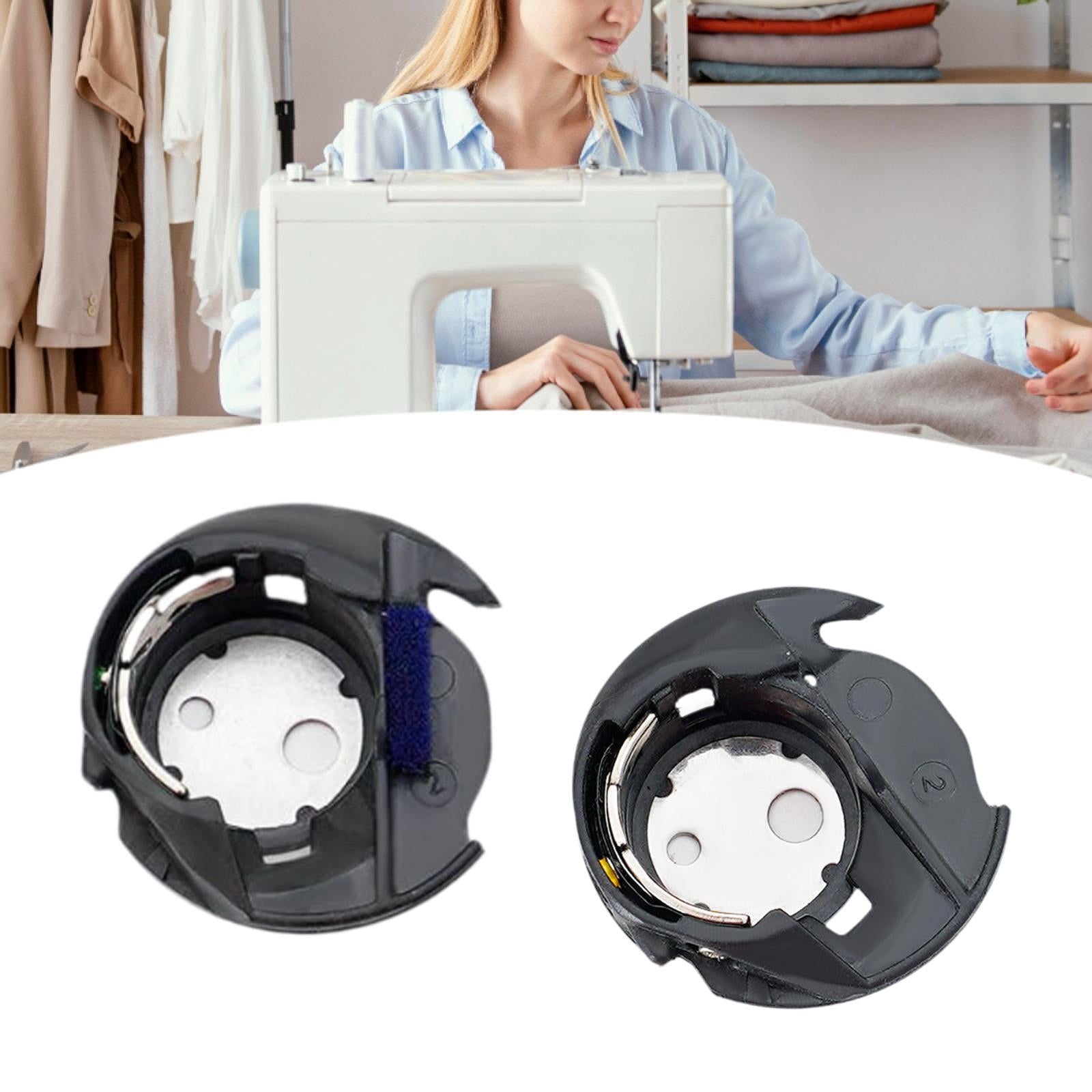 Bobbin Case for XC3152221 Sewing Tool Portable Performance Easy to Use Black with Brush