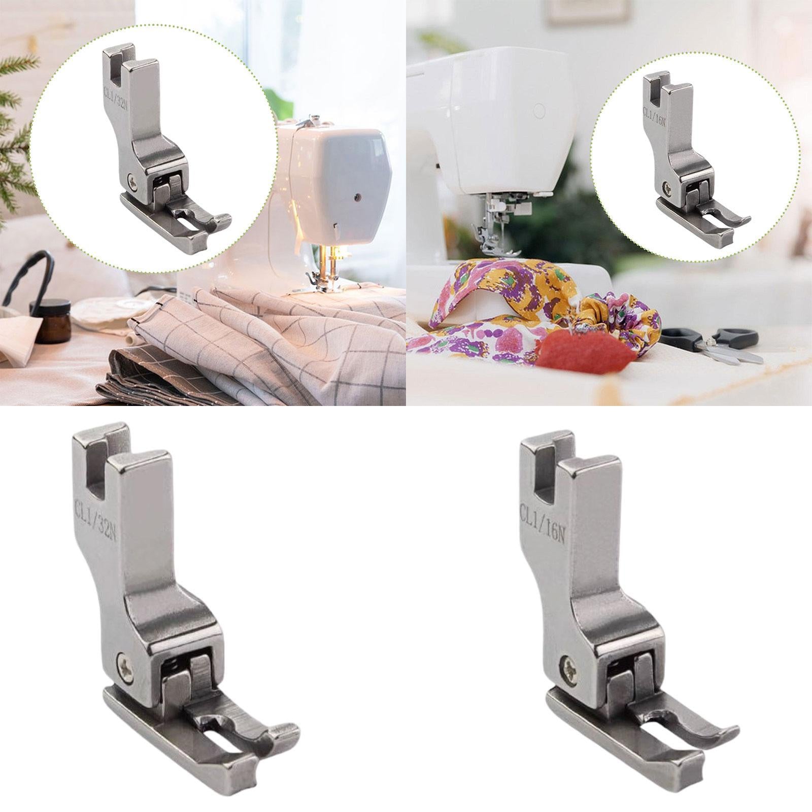Grooved Presser Foot Sturdy Replace Part for Computer Flatbed Sewing Machine CL 32