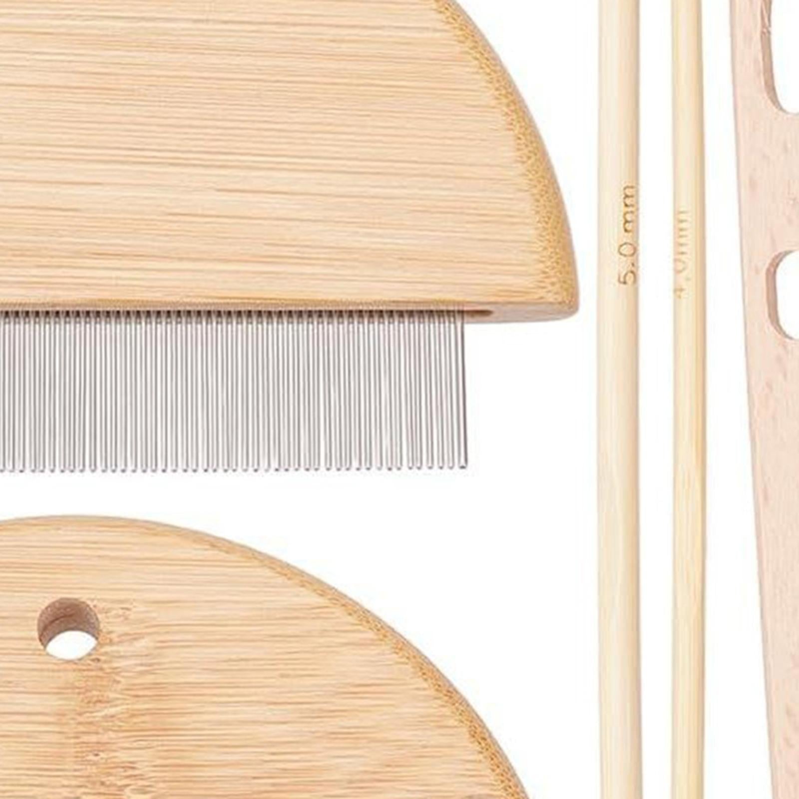 6Pcs Tapestry Weaving Comb Tools Handcraft DIY Craft Hand Knitting Tool
