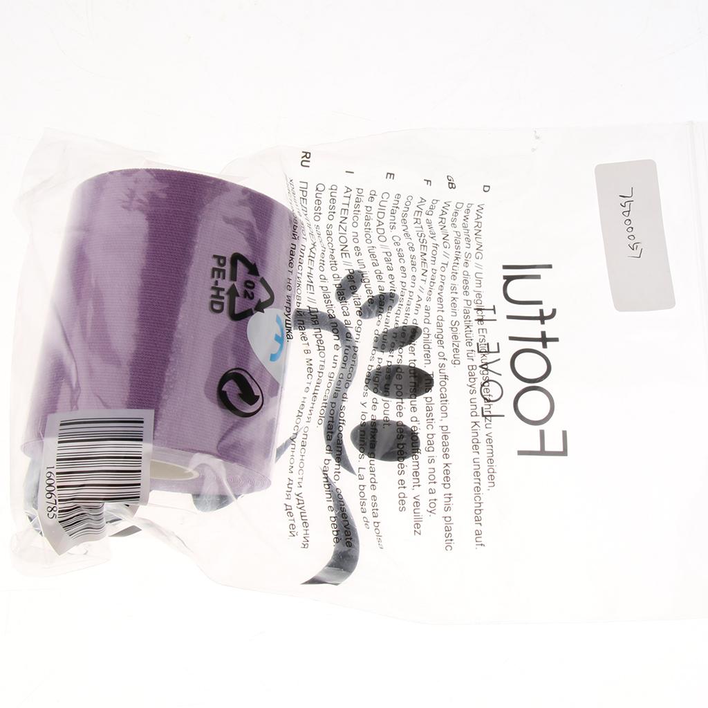 5m Elastic Sports Kinesiology Tape Muscle Physio Therapeutic Purple