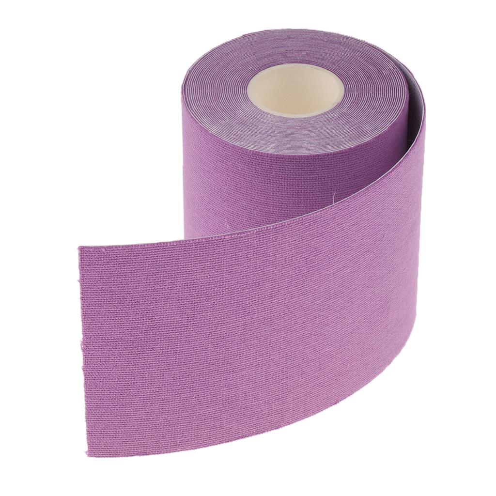 5m Elastic Sports Kinesiology Tape Muscle Physio Therapeutic Purple