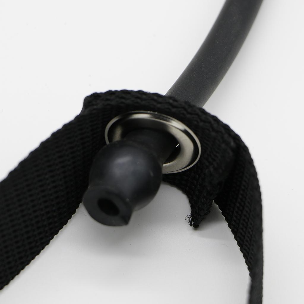 5xResistance Band Pilates Tube Pull Rope Gym Yoga Fitness Cord Green