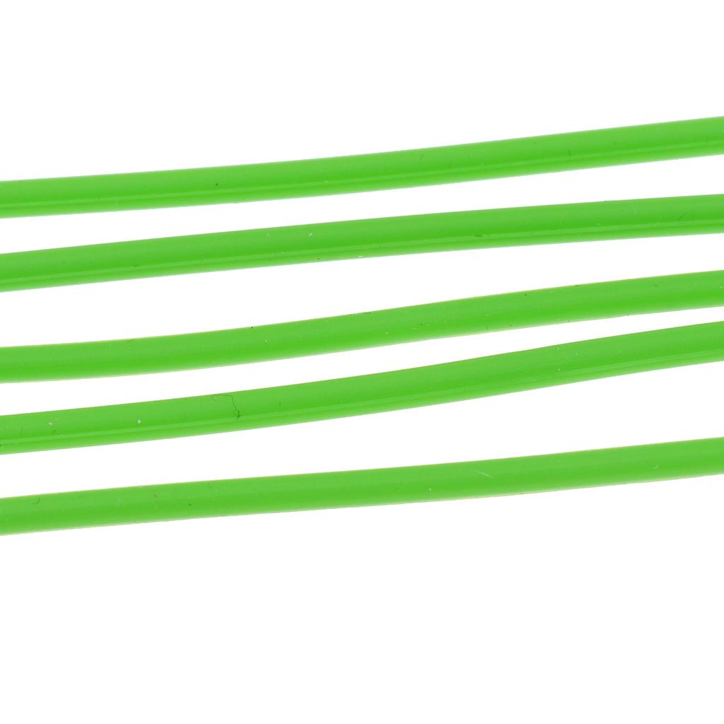 5 Pieces Silicone Sports Glasses Strap Eyeglass Sunglasses Holder Green