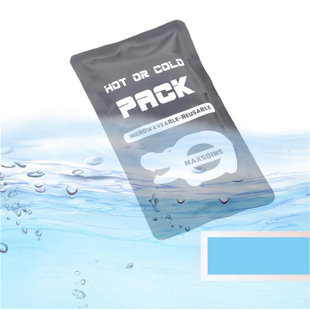 Waterproof Gel Microwavable Freezable Hot Cold Pack For Injuries Red