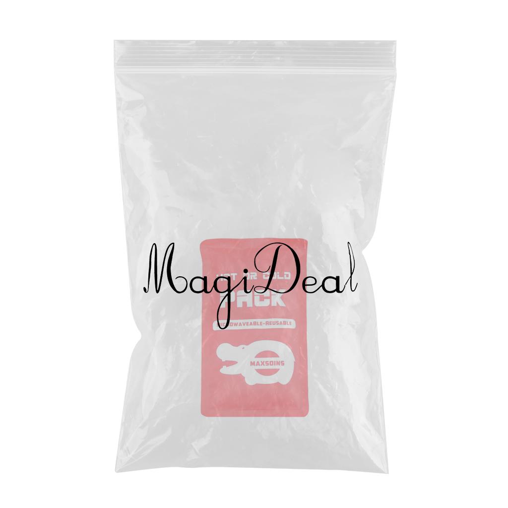 Waterproof Gel Microwavable Freezable Hot Cold Pack For Injuries Red