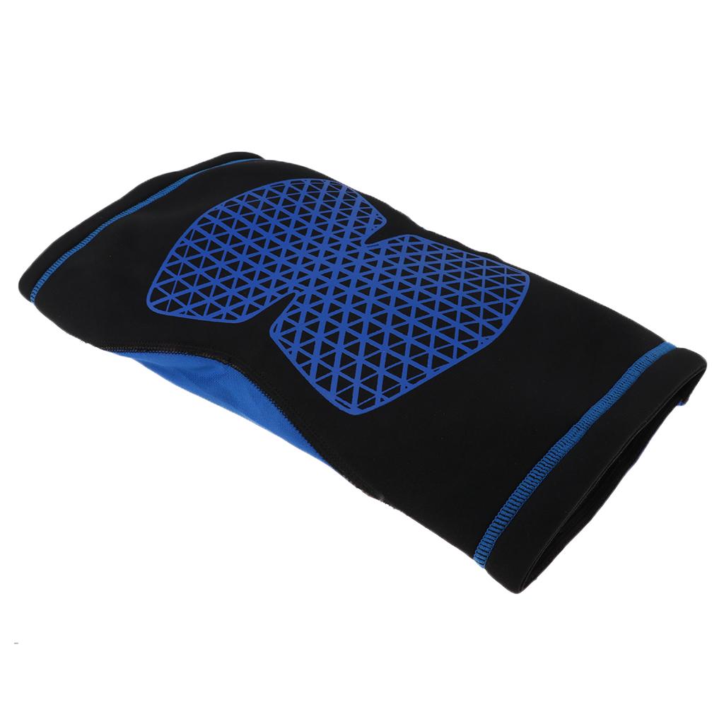 Knee Compression Sleeve Protector Leg Support Brace Guard for Basketball XL