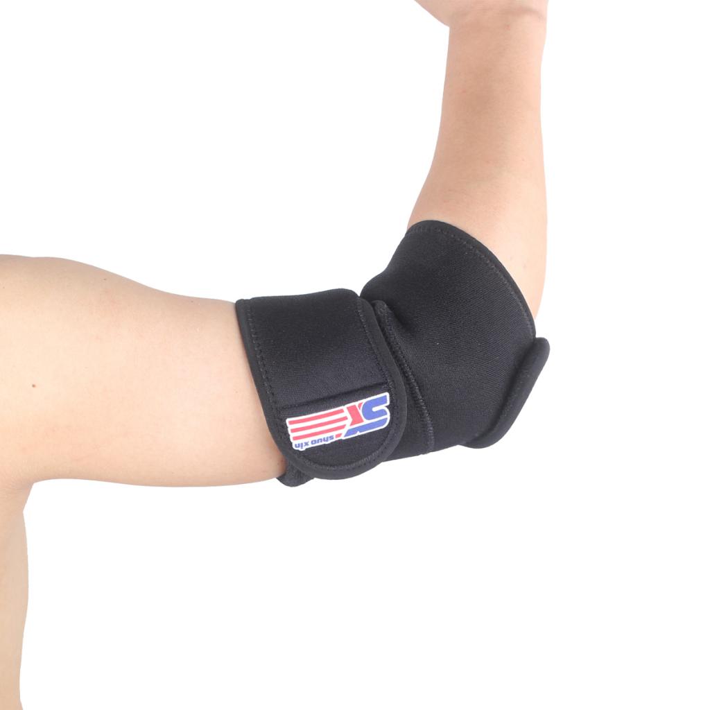 Adjustable Elbow Brace Compression Support Sleeve Flexible Arm Protect Guard