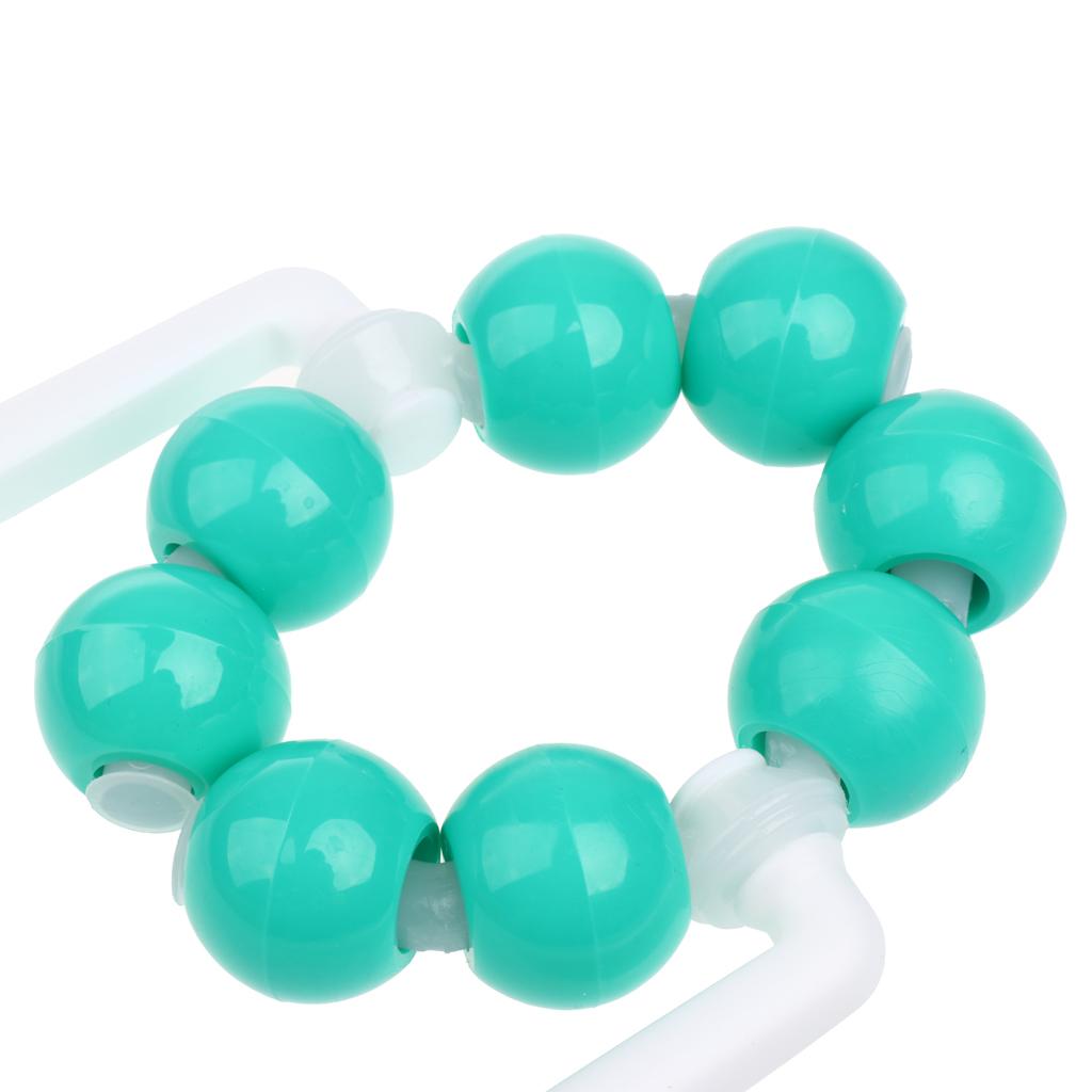 Leg Massager Shoulder Back Roller Ball Trigger Points Manual Massager