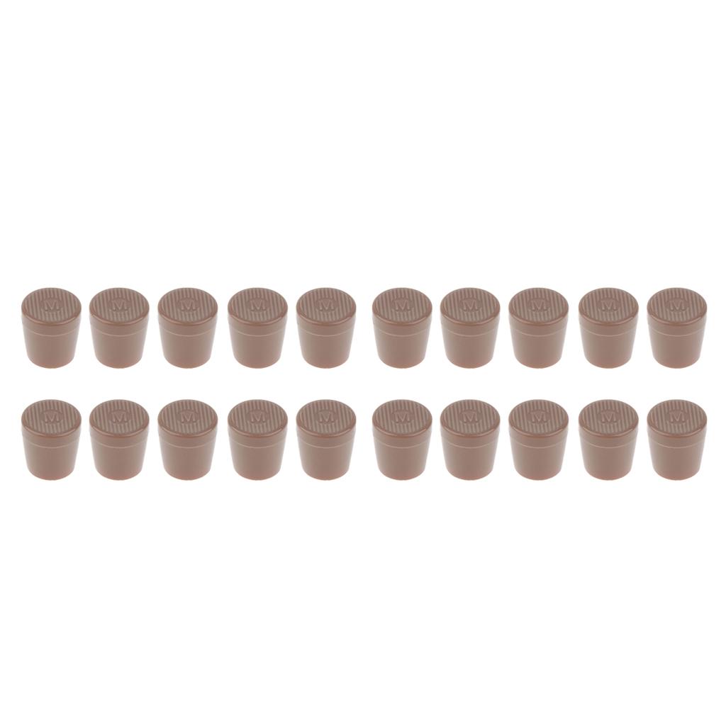 10 Pairs Anti-Slip High Heel Protector Heel Repair Caps Covers for Women M