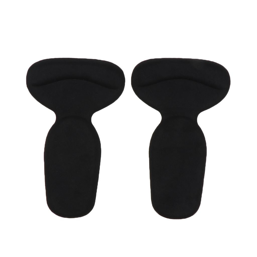 5 Pieces Forefoot Support Ball Heel Cushion Inserts Half Toe Sleeve Black